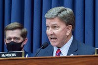 Rep. Mike Rogers, R-Ala., speaks during the House Armed Services Committee
