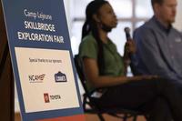 A SkillBridge expo is held on Marine Corps Base Camp Lejeune