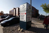 The exterior of the Veterans Affairs Department hospital in Denver