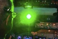 Green laser pointed at an aircraft in the Fort Knox area