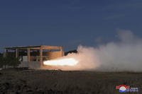 testing of new solid-fuel engines designed for intermediate-range ballistic missiles in North Korea