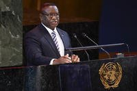 Julius Maada Bio is the president of Sierra Leone.
