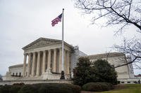 The Supreme Court is photographed