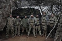 Soldiers of 12th Special Forces Brigade Azov of the National Guard