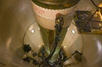 Replica of a Minuteman III Intercontinental Ballistic Missile