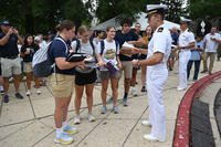 U.S. Naval Academy welcomed approximately 1,200 members into the Class of 2028