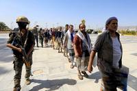 War prisoners released by Yemeni Houthi rebels