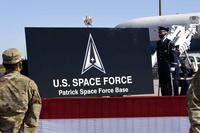 Patrick Space Force Base sign
