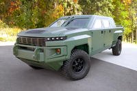 GM Defense created this next-generation tactical vehicle concept to combine military and commercial technology.