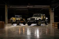 With the Jeep Wrangler 4xe Willys ’41 Special Edition, you can get all the trimmings of 2025 with visual cues to 1941. (Stellantis)