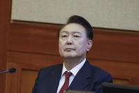 South Korea's impeached President Yoon Suk Yeol, attends the fourth hearing of his impeachment trial