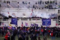 Violent rioters storm the Capitol in Washington, Jan. 6, 2021.