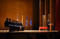 Air Force Reserve Officer Training Corps graduates commissioning ceremony i