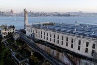 Alcatraz Island is pictured