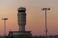 Air traffic control tower at Ronald Reagan Washington National Airport