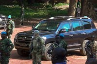 President of the Central African Republic Faustin-Archange Touadera