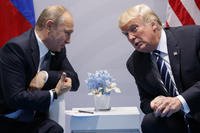 President Donald Trump meets with Russian President Vladimir in Hamburg