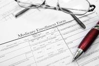 Medicare enrollment form.