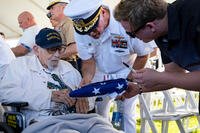 Pearl Harbor survivor Ira "Ike" Schab