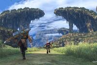 Xenoblade Chronicles Definitive Edition characters running