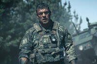 War Machine. Alan Ritchson as 81 during an Army Ranger selection training sequence. Cr. Netflix © 2026. Photo: Ben King/Netflix