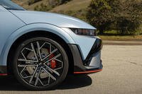 2025 Hyundai Ioniq 5 N Blue Front Wheel and Brake