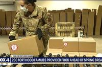 Struggling Military Families Given Food Ahead of Spring Break