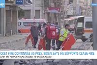Rocket Fire Continues as President Biden Says He Supports Cease-Fire