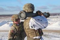 US Instructors Train Ukrainian Troops Near Lviv