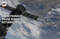U.S Astronaut Frank Rubio Returns to Earth