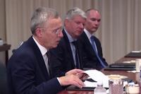 Austin Welcomes Secretary General Stoltenberg to the Pentagon Ahead of NATO Summit