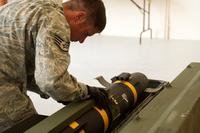 The Hellfire missile is used in drone strikes to kill terrorists. The Air Force says it has about 2,300 left until the supply runs out. (US Air Force)