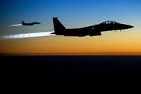 US F-15E fighters. (Air Force/Matthew Bruch)