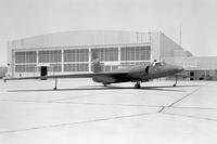 The CIA painted fictitious markings on this U-2 and paraded in front of the press to support the cover story that Francis Gary Powers and other pilots were participating in weather observation missions. (NASA photo)