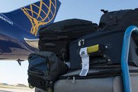 Luggage sits on the flight line prior to being loaded on the Patriot Express Aug. 24, 2016, at Aviano Air Base, Italy. (Photo: