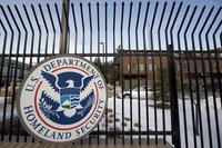 In this Feb. 25, 2015, file photo, the Homeland Security Department headquarters in northwest Washington. Manuel Balce Ceneta/AP