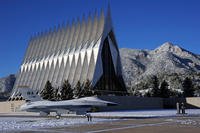 Air Force Academy Chapel in the winter (U.S. Air Force photo/Mike Kaplan)