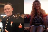 Lance Cpl. Brendan Kelly and Renee Cesario (Facebook via Love What Matters)