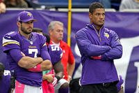 Josh Freeman in sweatjacket
