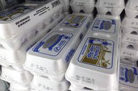 Eggs displayed at a commissary on Fort Campbell, Kentucky Amy Bushatz/Military.com