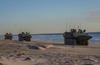 U.S. Marines Amphibious Combat Vehicles at Camp Pendleton