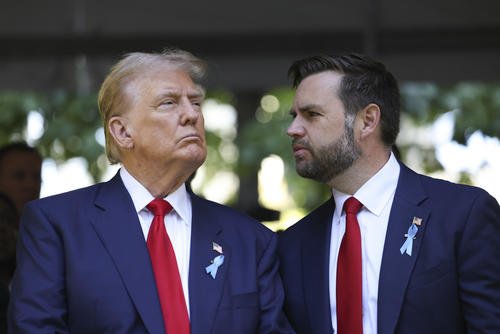 Republican presidential nominee former President Donald Trump and Republican vice presidential nominee Sen. JD Vance