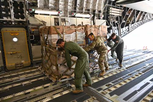 North Carolina Air Guard transport essential goods after Hurricane Helene