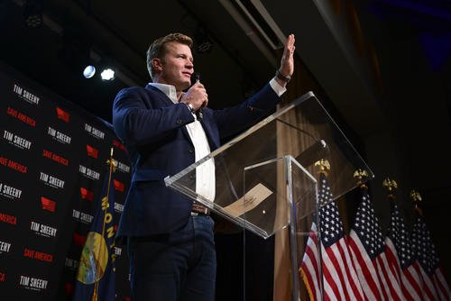 Republican Montana Senate candidate Tim Sheehy