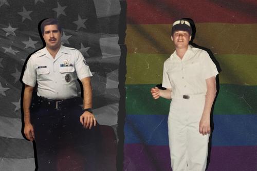 Todd VanCantfort was a member of the San Antonio Armed Forces Police Department in the mid-1980s. Elaine Rodriguez served in the Navy.