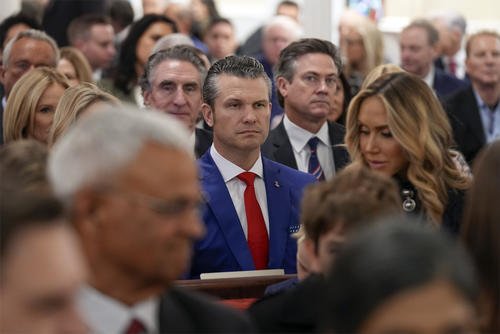 Defense Secretary nominee Pete Hegseth