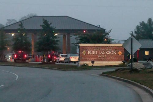 Fort Jackson main gate (Tracy Glantz/The State/TNS)
