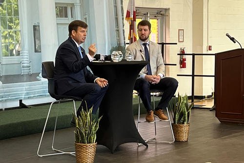 U.S. Rep. Dale Strong answers questions